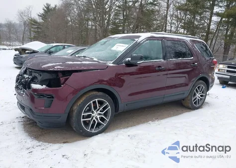 2019 Ford Explorer Sport from USA, damaged, VIN 1FM5K8GT6KGB52773